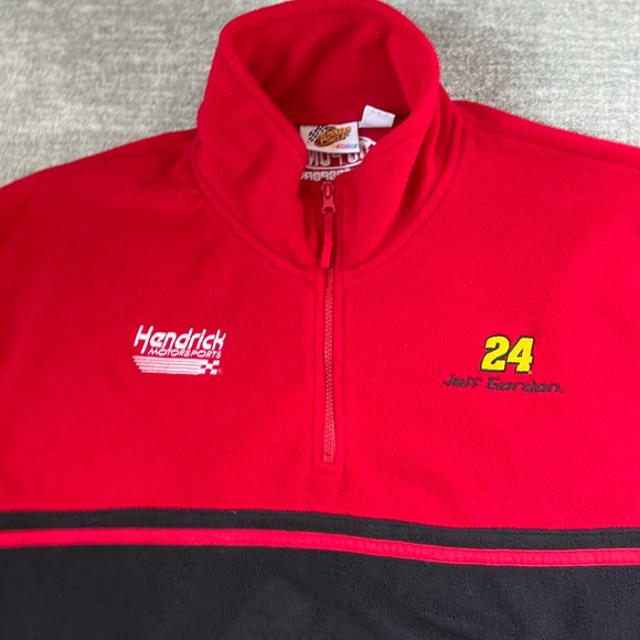 Winners Circle NASCAR Jeff Gordon 24 Fleece Pullover Sz. 2XL - Picture 6 of 9